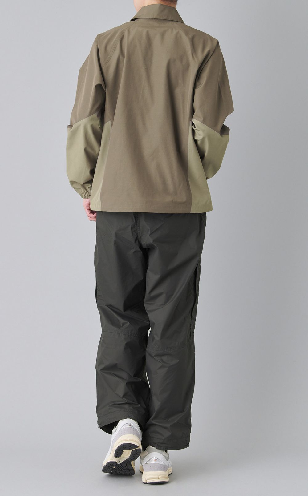 タフタバイカラーブルゾン