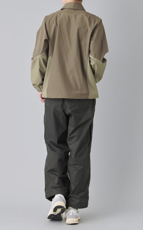 タフタバイカラーブルゾン