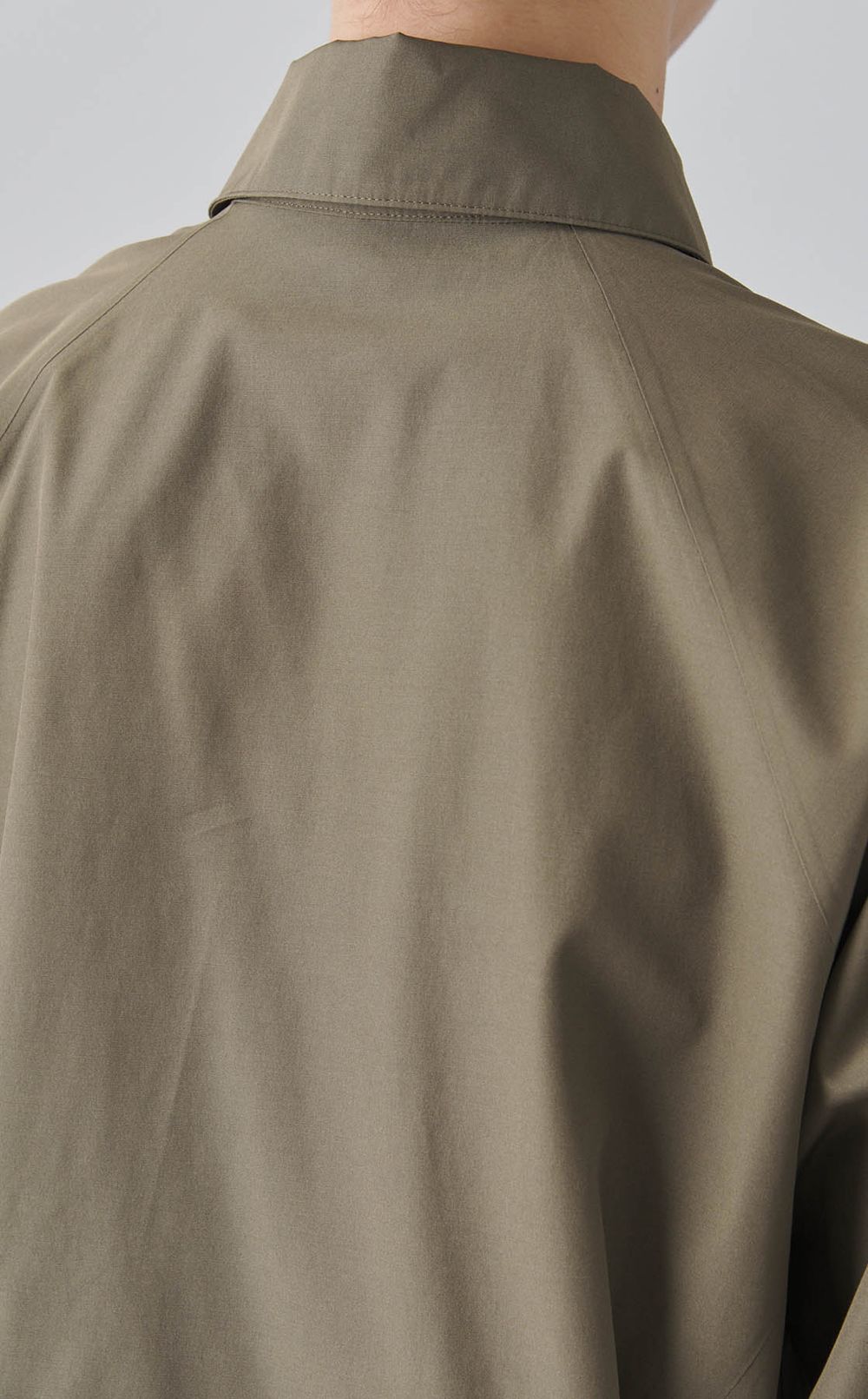 タフタバイカラーブルゾン