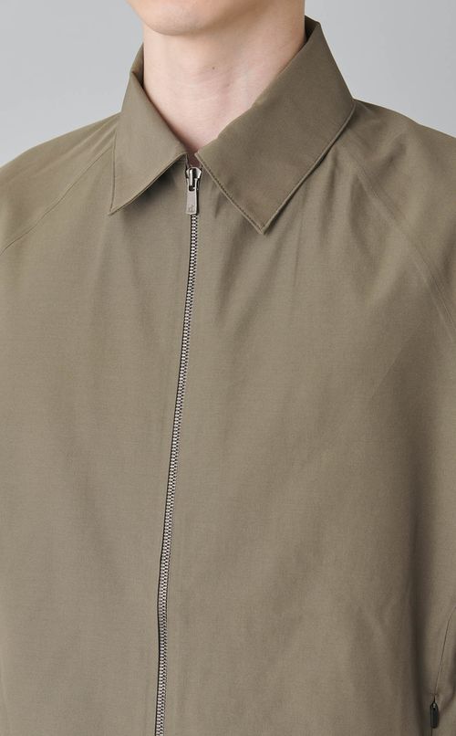 タフタバイカラーブルゾン