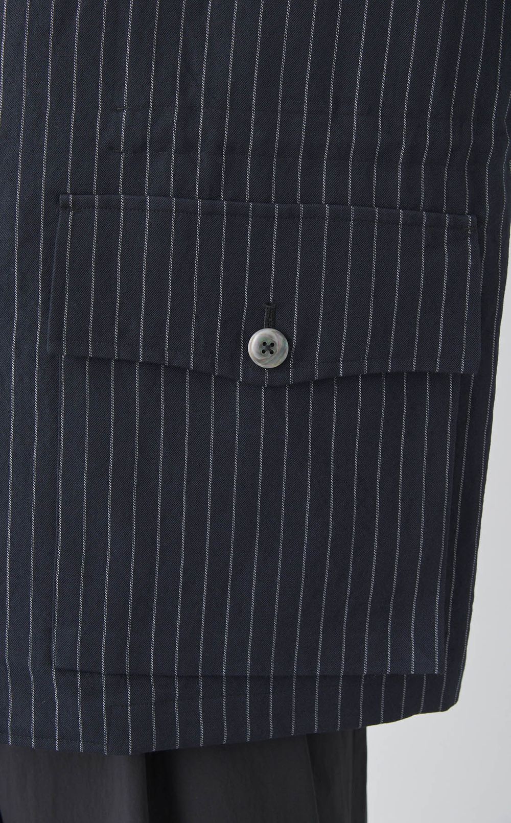 ウールリネンサファリジャケット