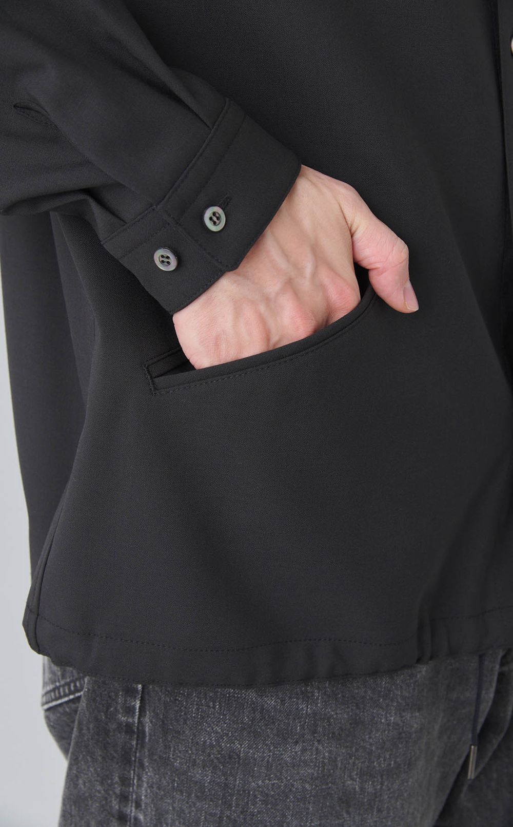 トロピカルウールコーチジャケット