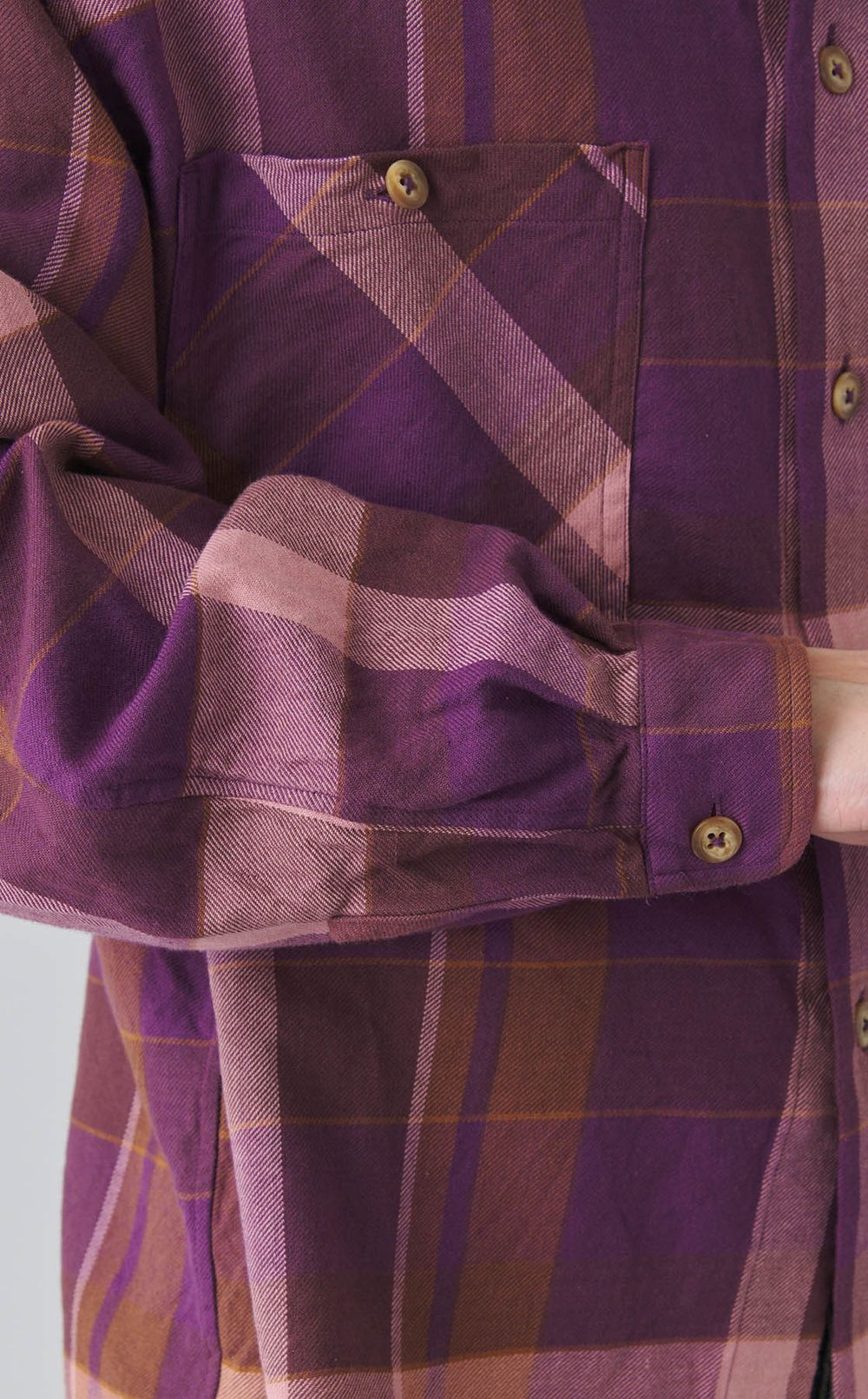 フランネルマドラスワークシャツ