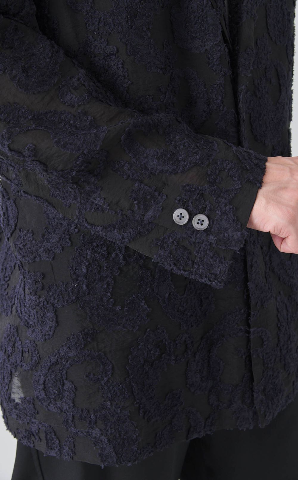 ペイズリージャカードジャケット