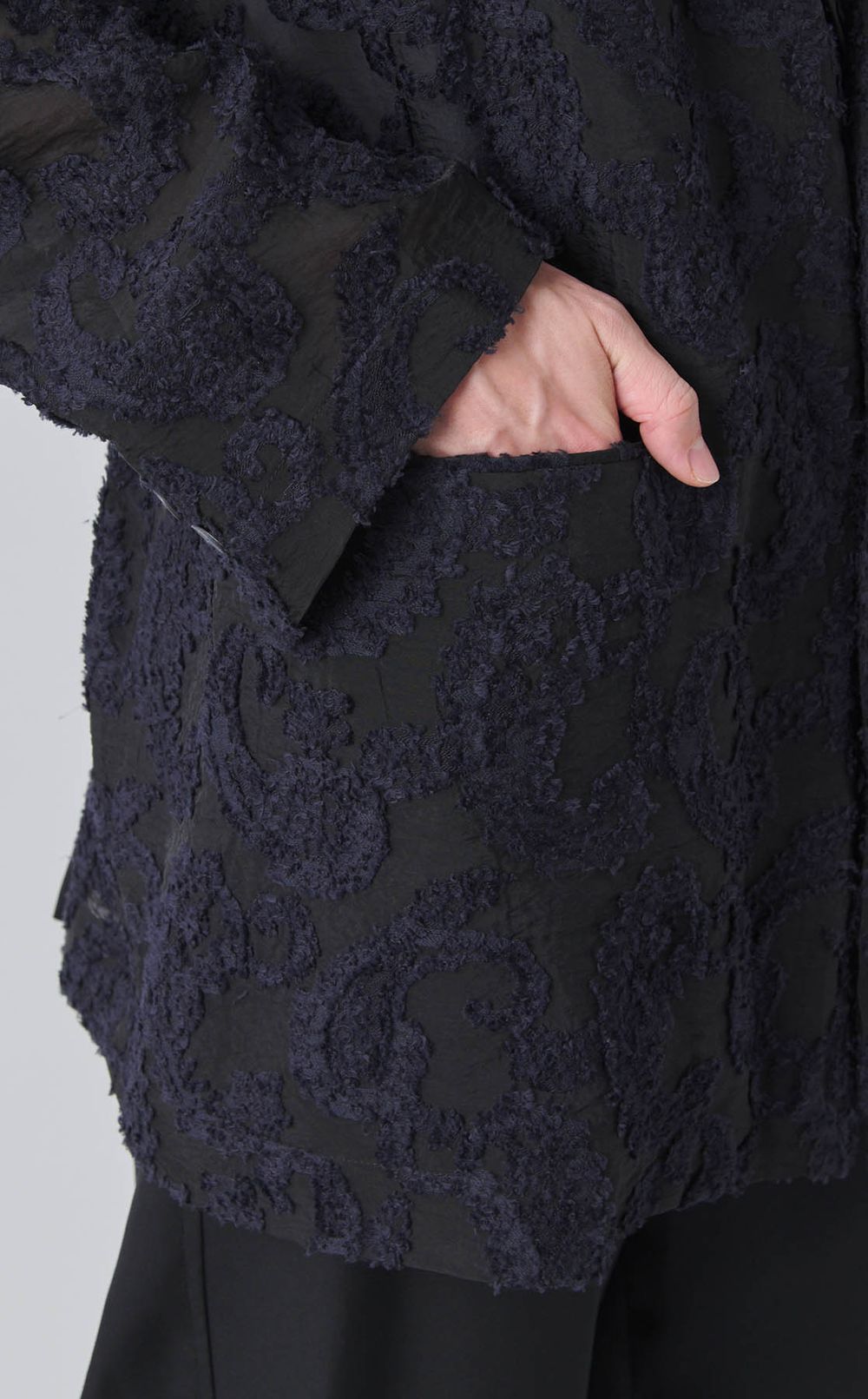 ペイズリージャカードジャケット