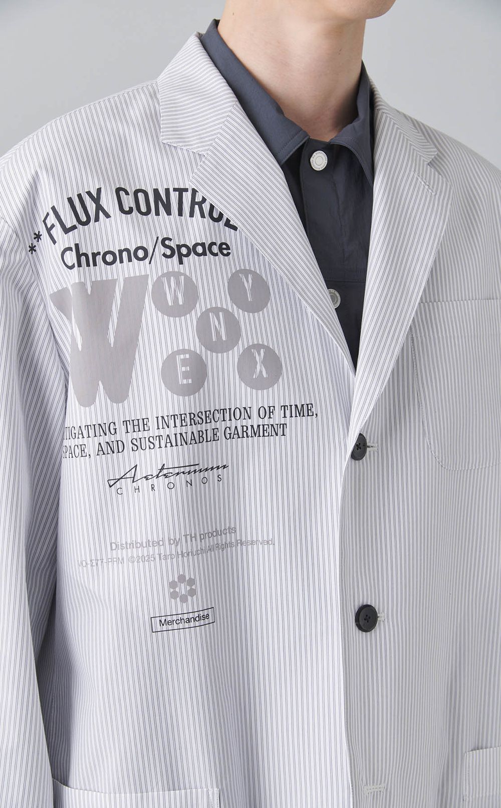 グラフィックオーバーサイズジャケット