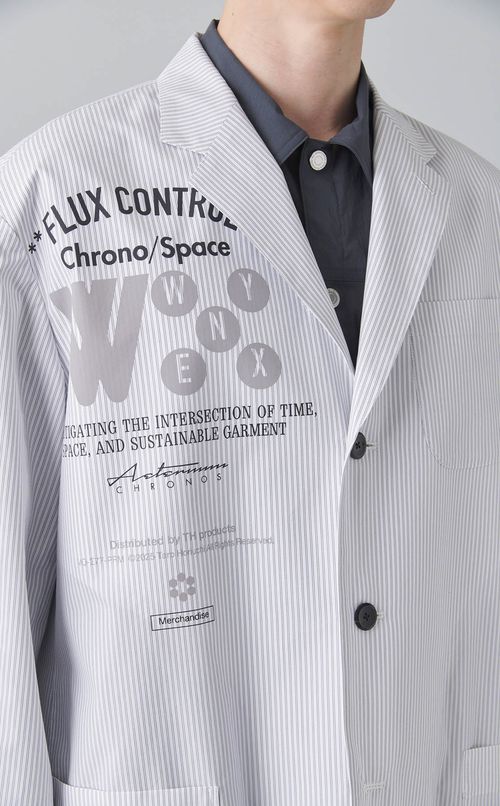 グラフィックオーバーサイズジャケット