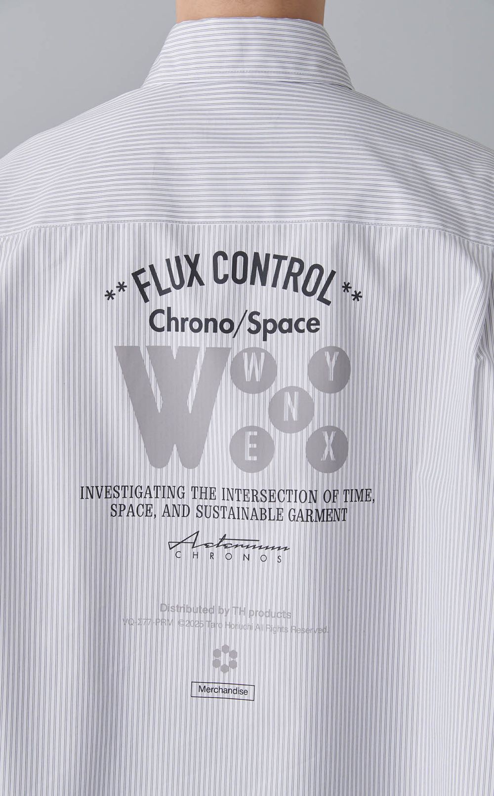 グラフィックオーバーサイズシャツ