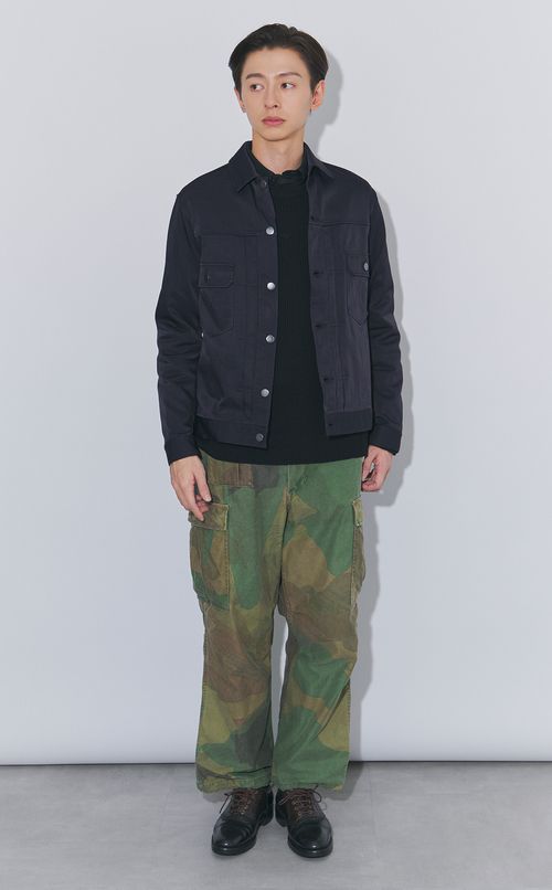 ファインメリノクルーネックニット