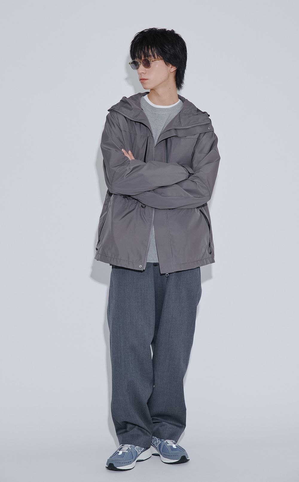 コットンカシミヤプルオーバーニット