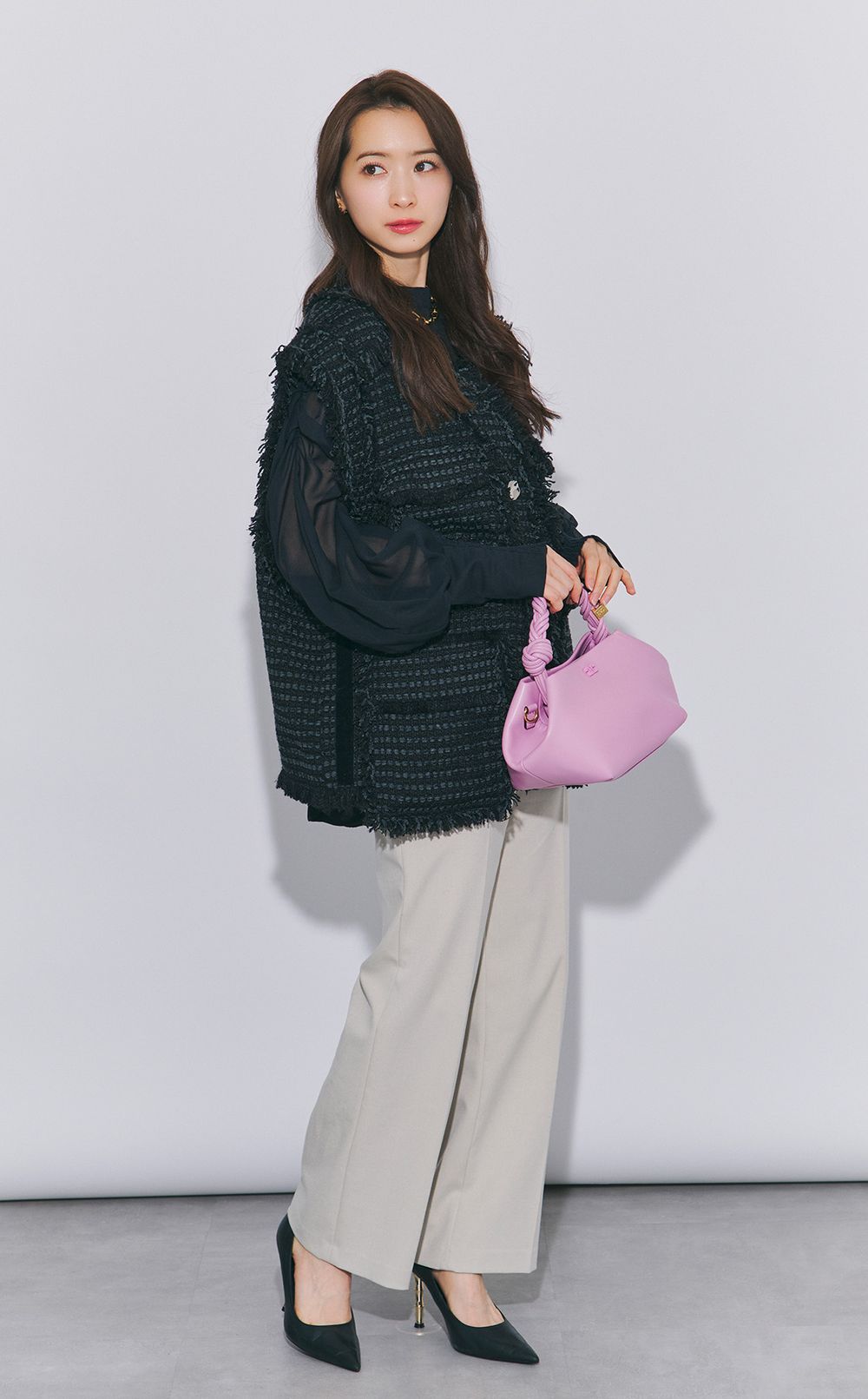 Ganniツイストハンドルバッグ