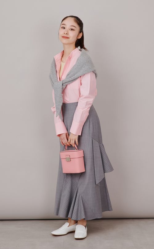 ハイゲージリブ2wayカーディガン