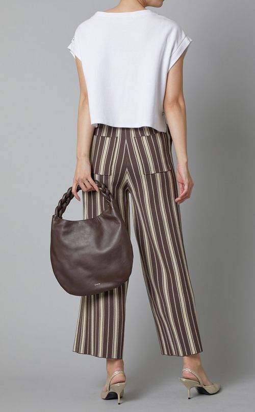 ツイストハンドルレザーバッグ