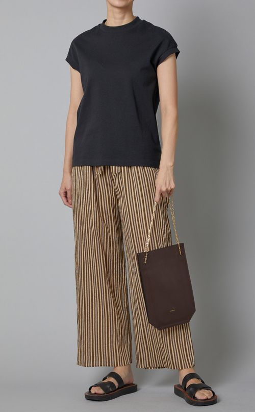 マルチストライプリラックスパンツ