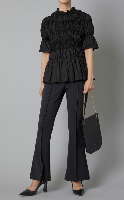 チェーンショルダーレザーミニバッグ