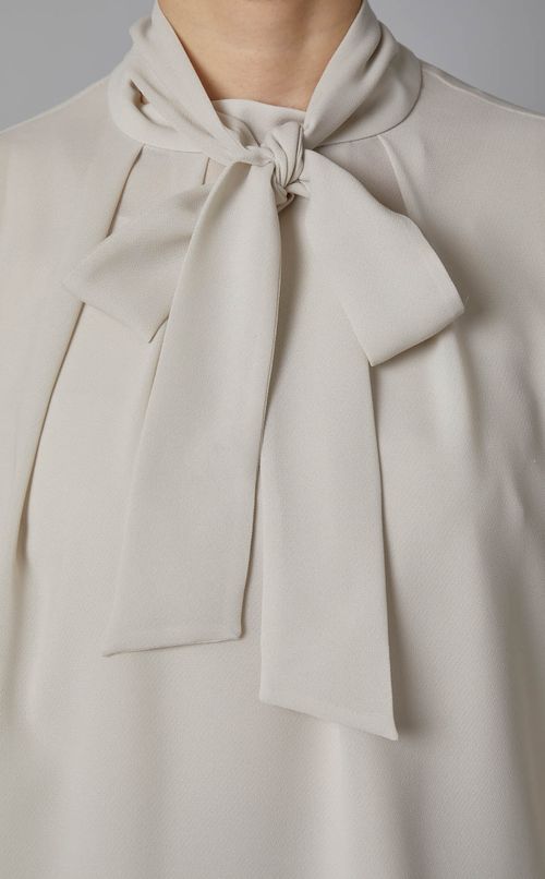 2wayボウタイブラウス