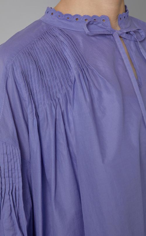 コットンローンブラウス