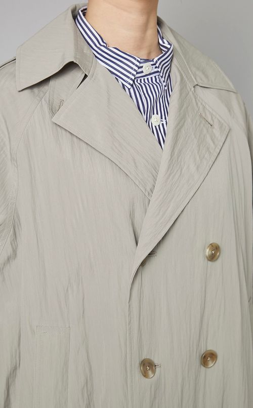 ワイドスリーブライトトレンチコー卜