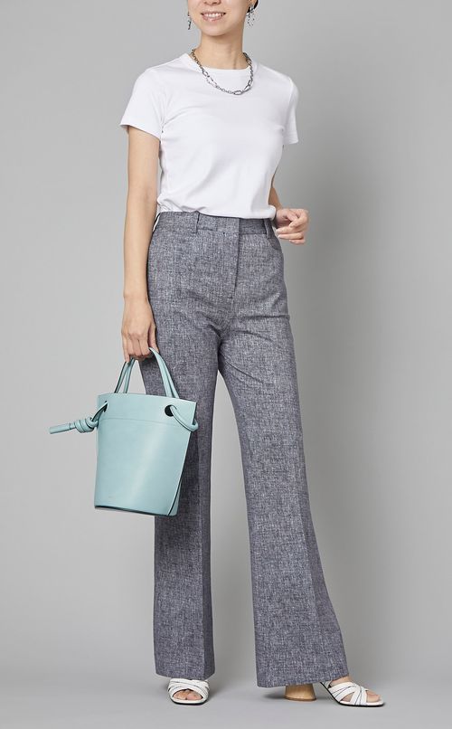 ストレッチセンタープレスパンツ