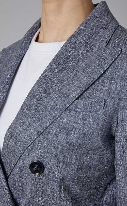 ジャージダブルブレストジャケット