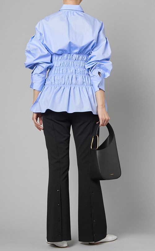 コットンシャーリングシャツ