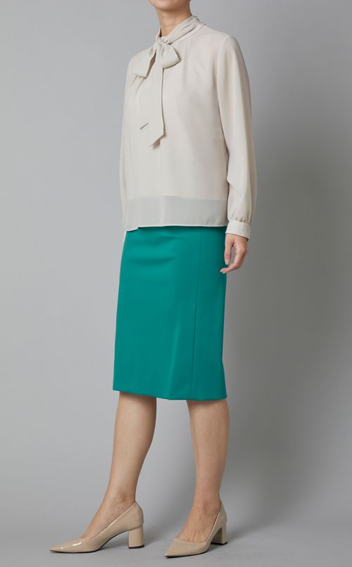 2wayボウタイブラウス