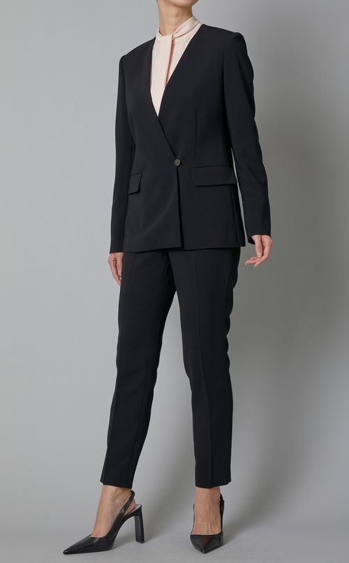 トリアセテートセンタープレスパンツ