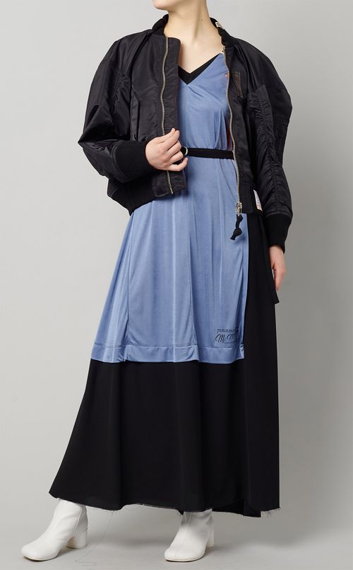 ワイドスリーブMA-1ジャケット