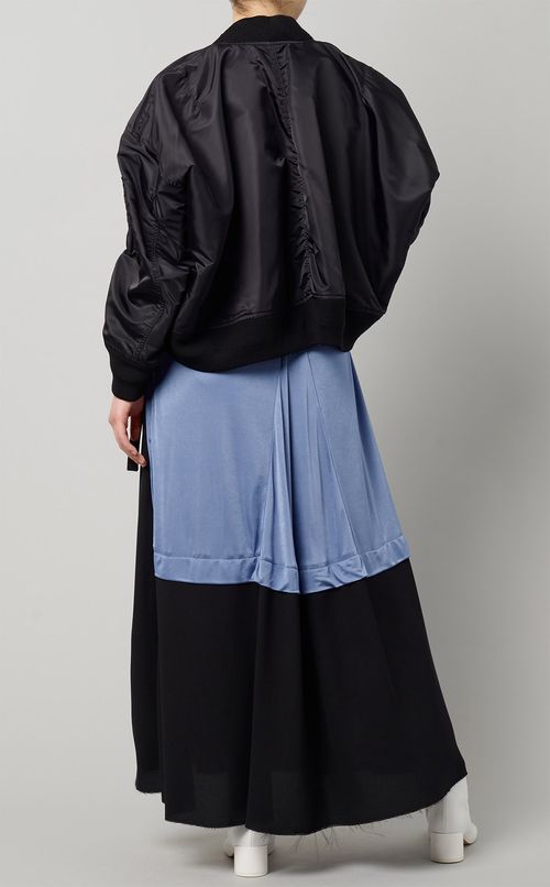 ワイドスリーブMA-1ジャケット