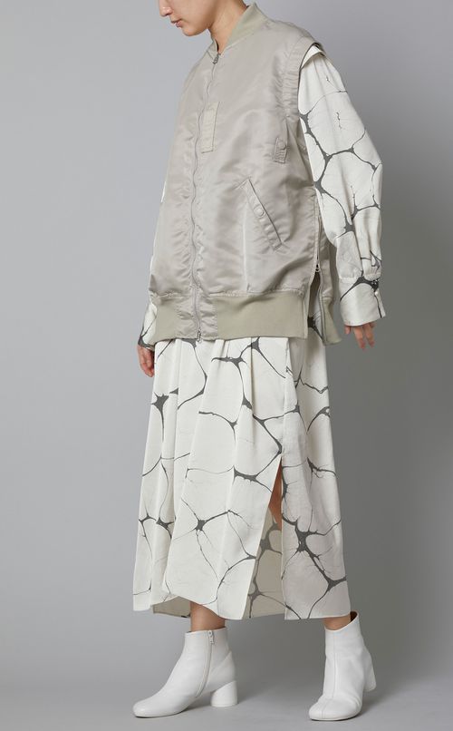 2wayスリーブMA-1ブルゾン