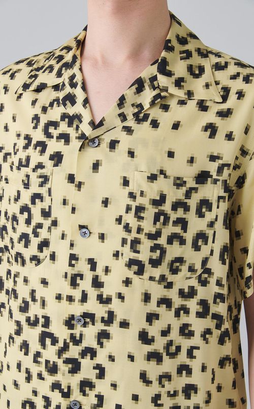 ジオレオパードショートスリーブシャツ