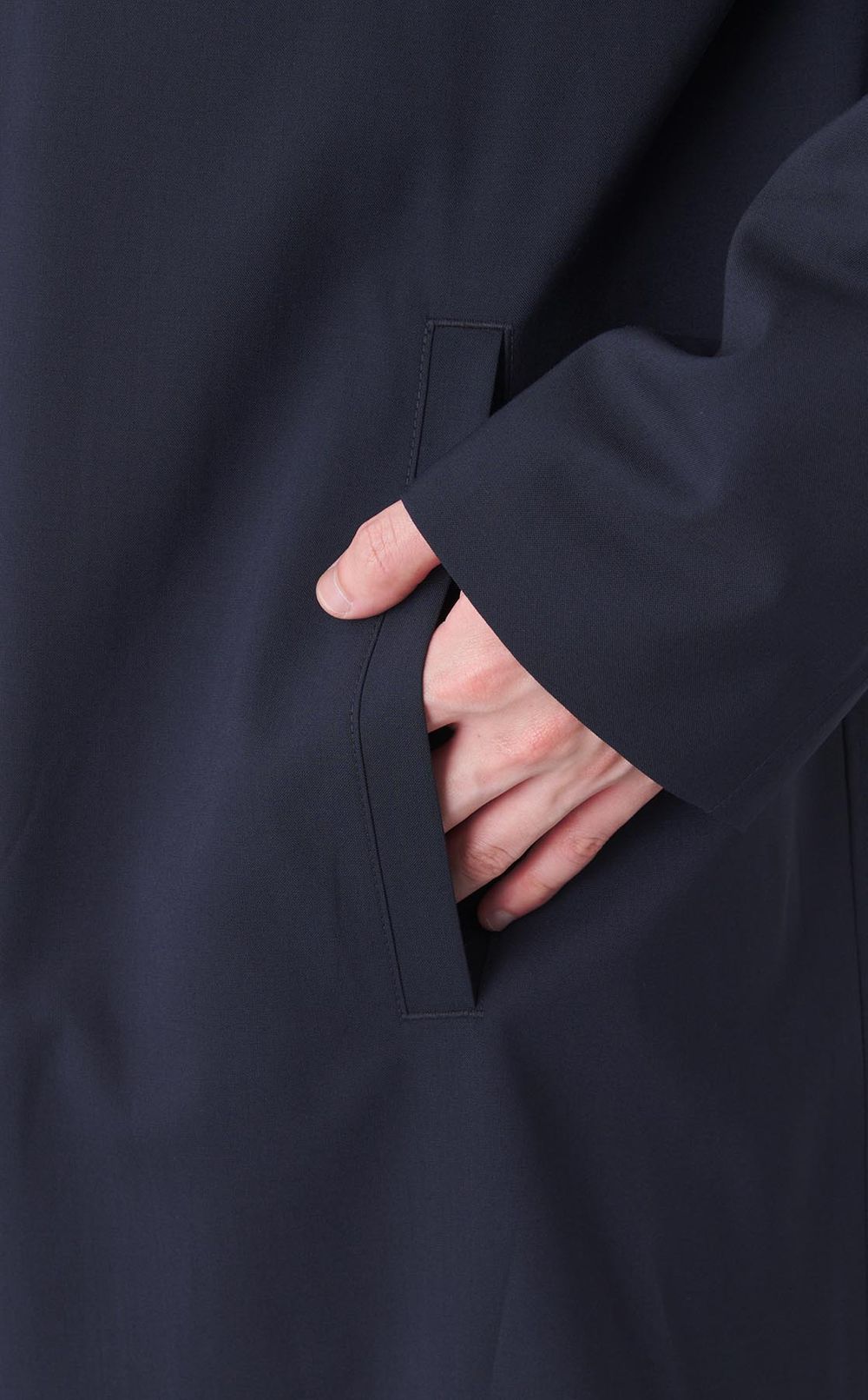 モーションウールバルカラーコート