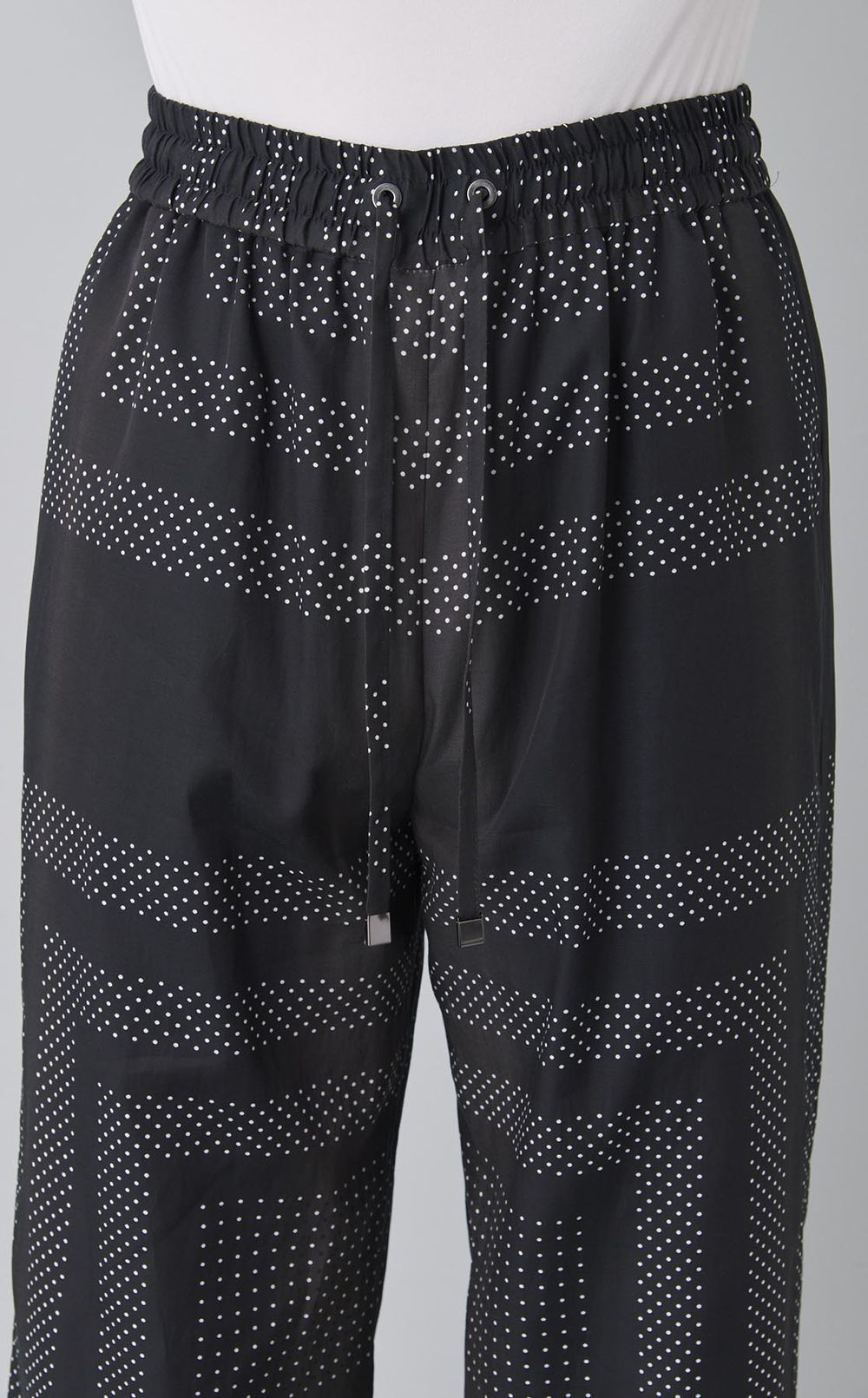 ドットプリントパンツ