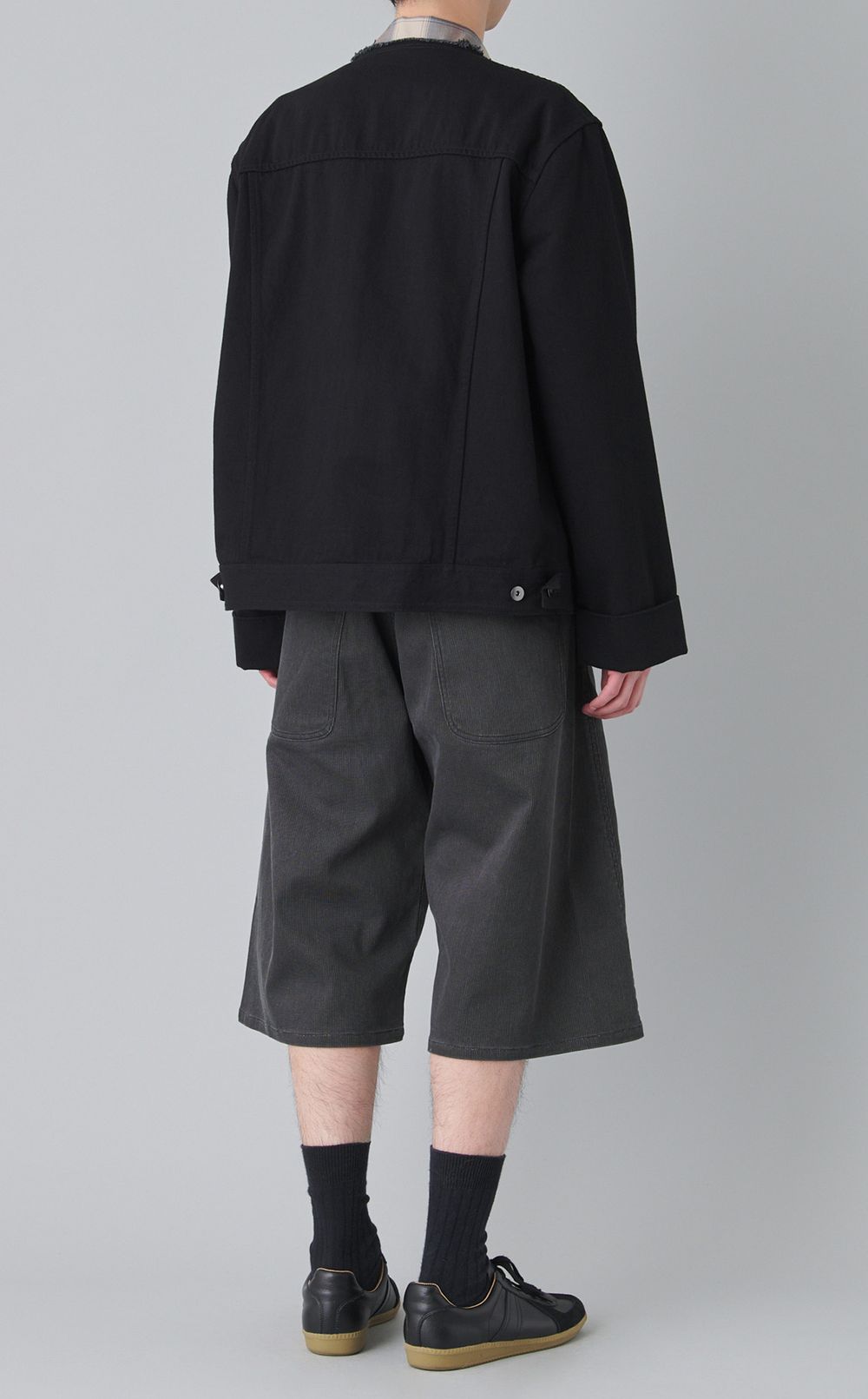 デニムリバーシブルブルゾン