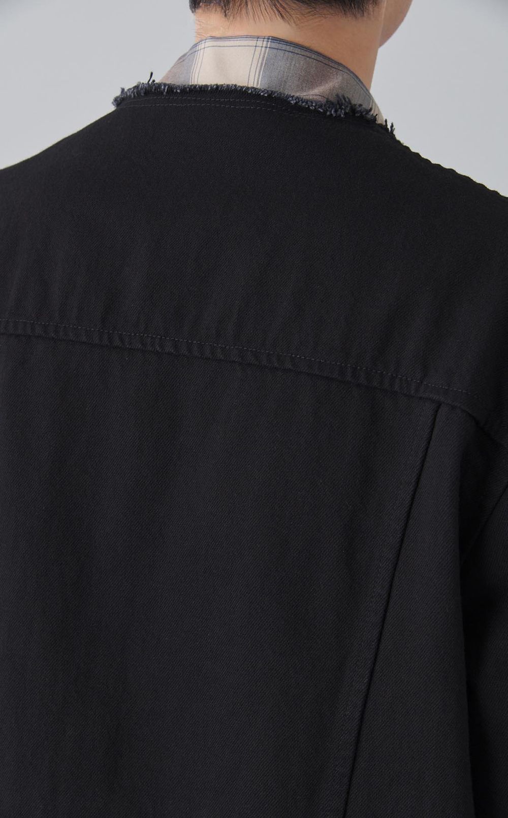 デニムリバーシブルブルゾン