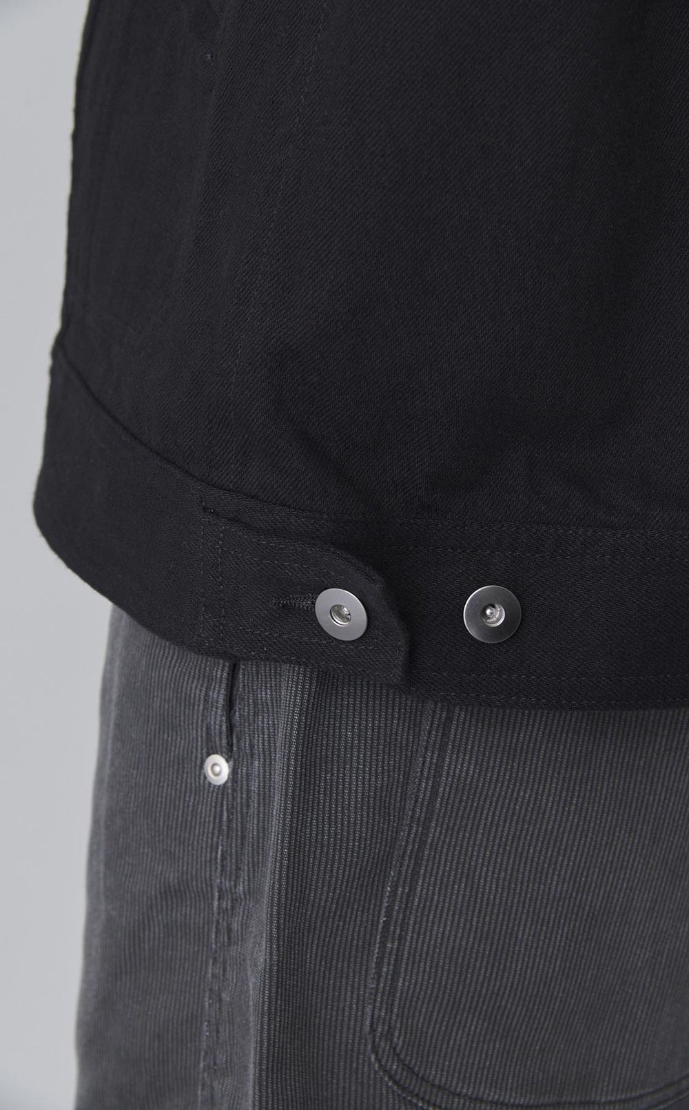 デニムリバーシブルブルゾン