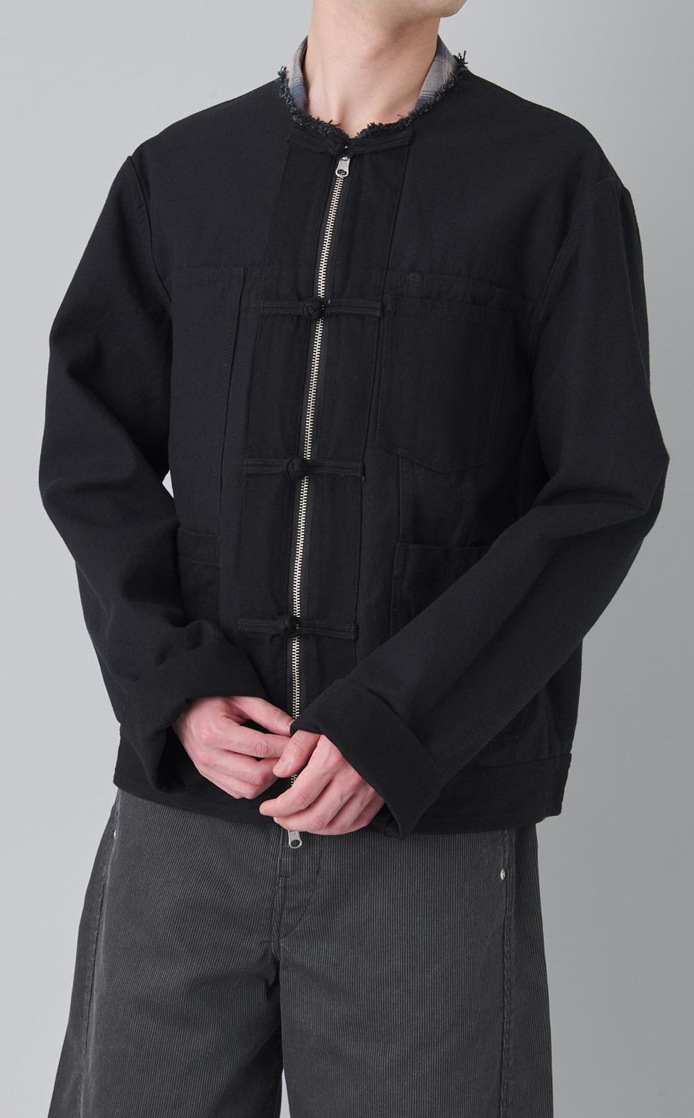 デニムリバーシブルブルゾン