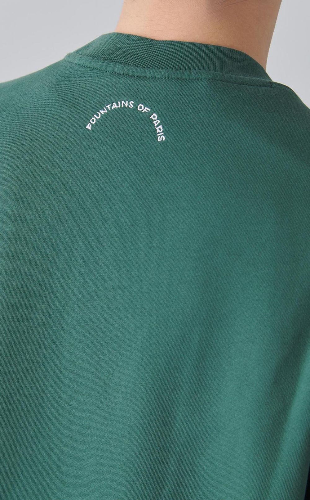 スタンプオーバーサイズスウェットシャツ