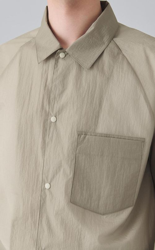 シアーナイロンウインドシャツ