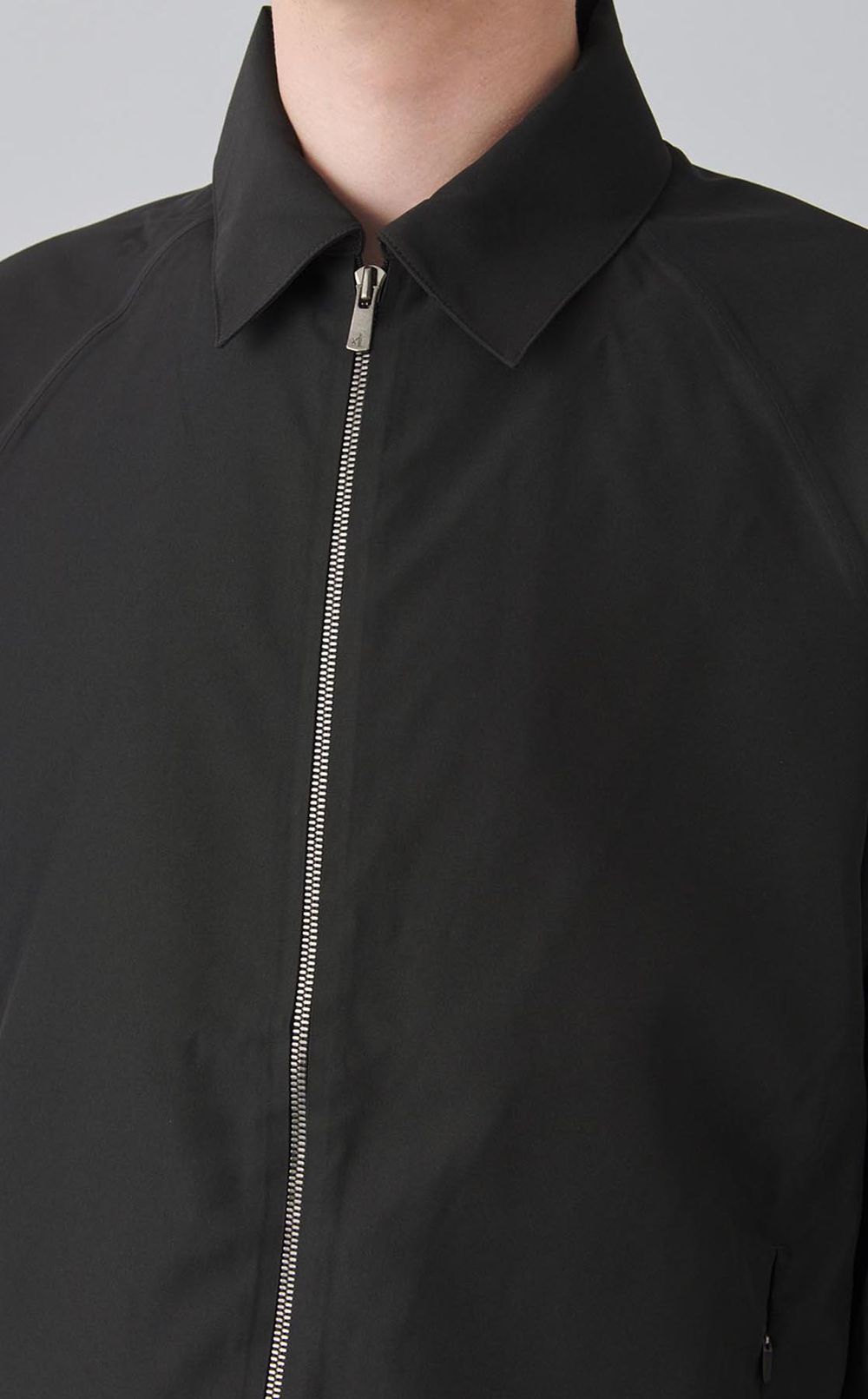 タフタバイカラーブルゾン