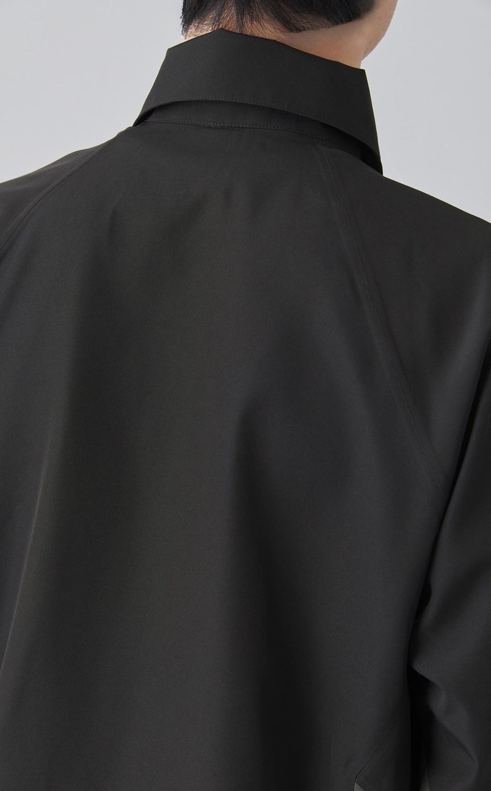 タフタバイカラーブルゾン