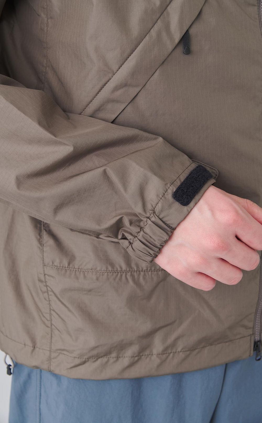 リップストップフーデッドジャケット