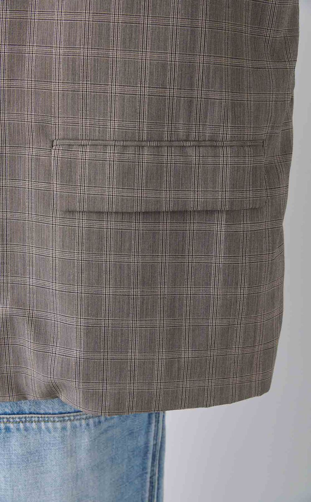 チェックリラックスダブルジャケット