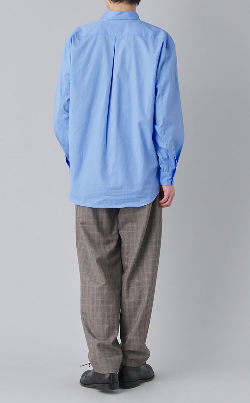 チェックリラックステーパードパンツ