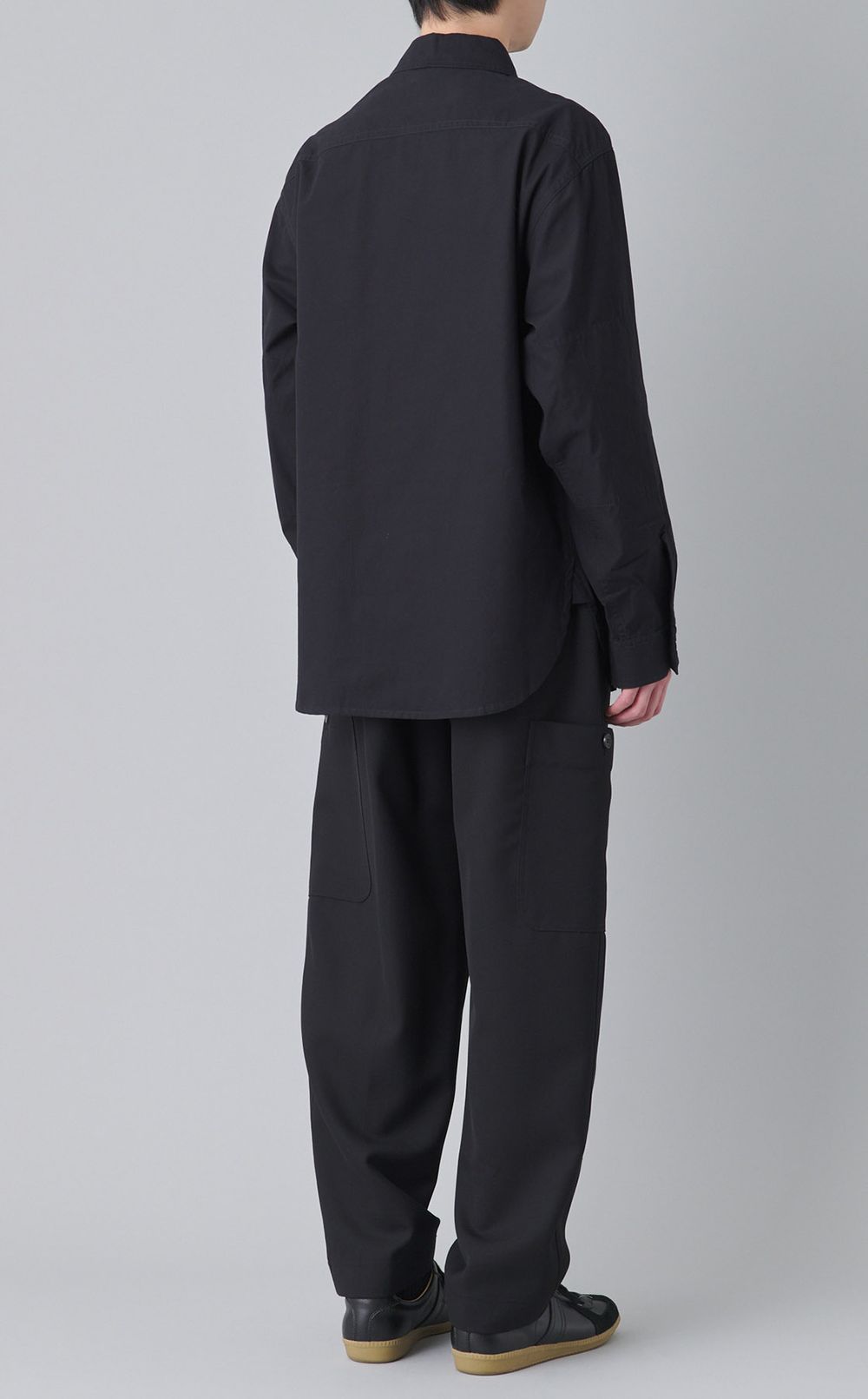 ボケフラワーベースボールシャツ