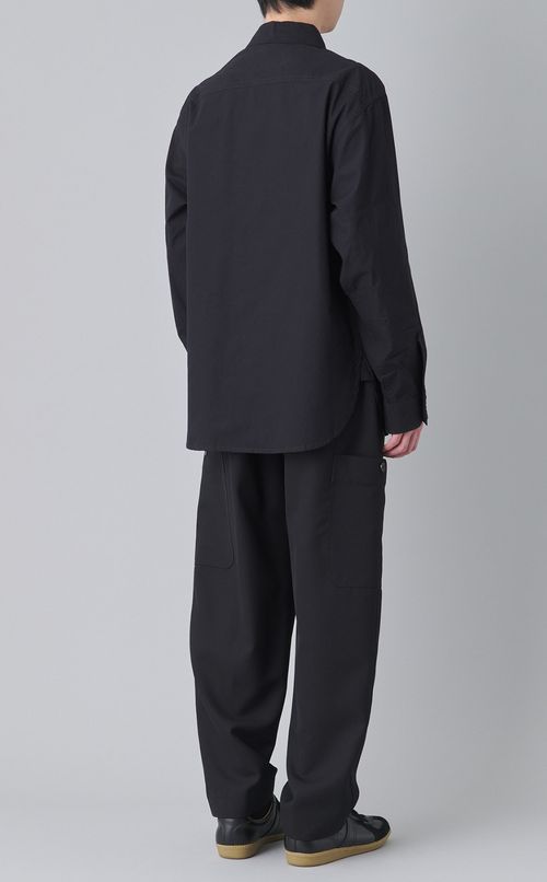 ボケフラワーベースボールシャツ