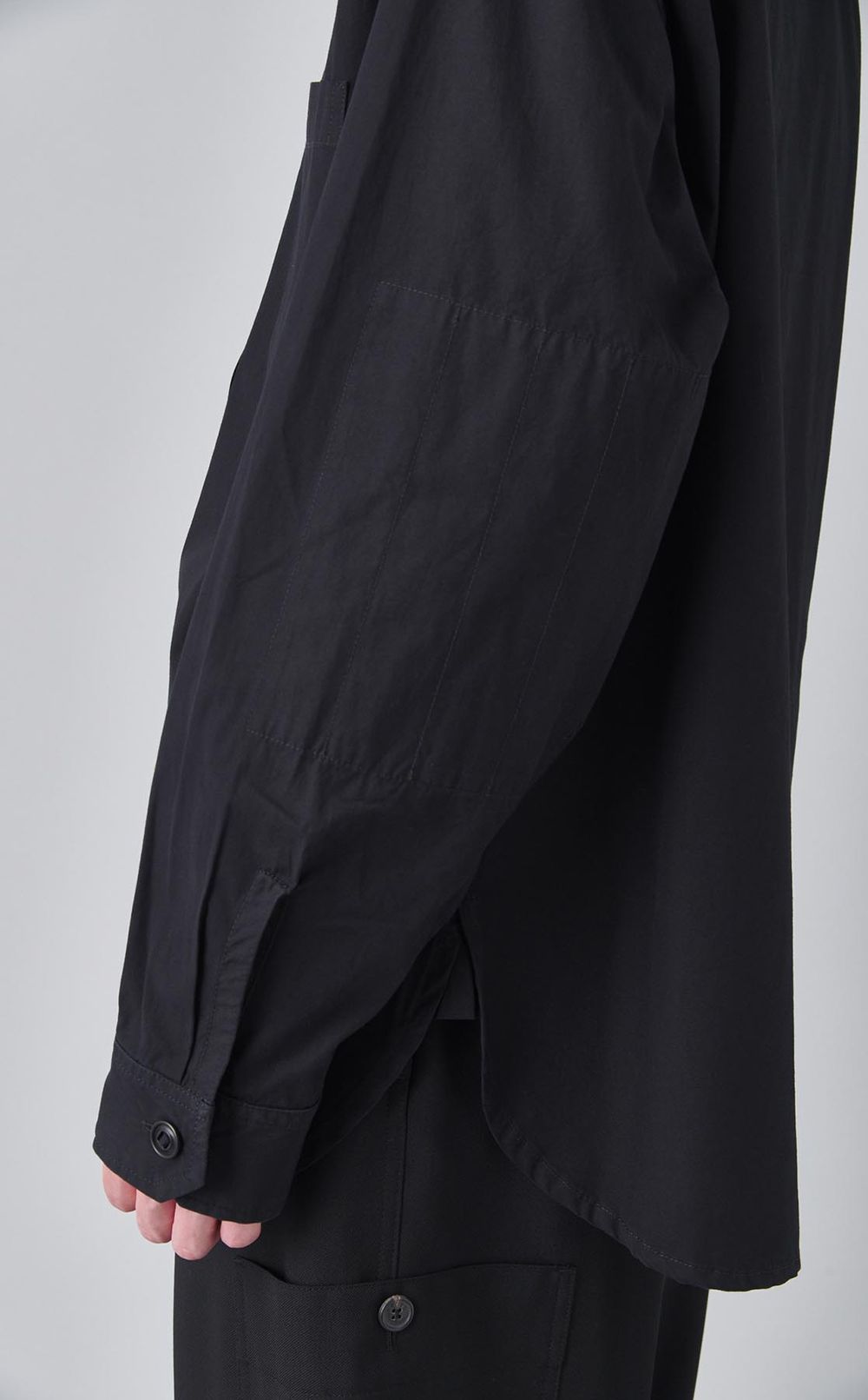 ボケフラワーベースボールシャツ