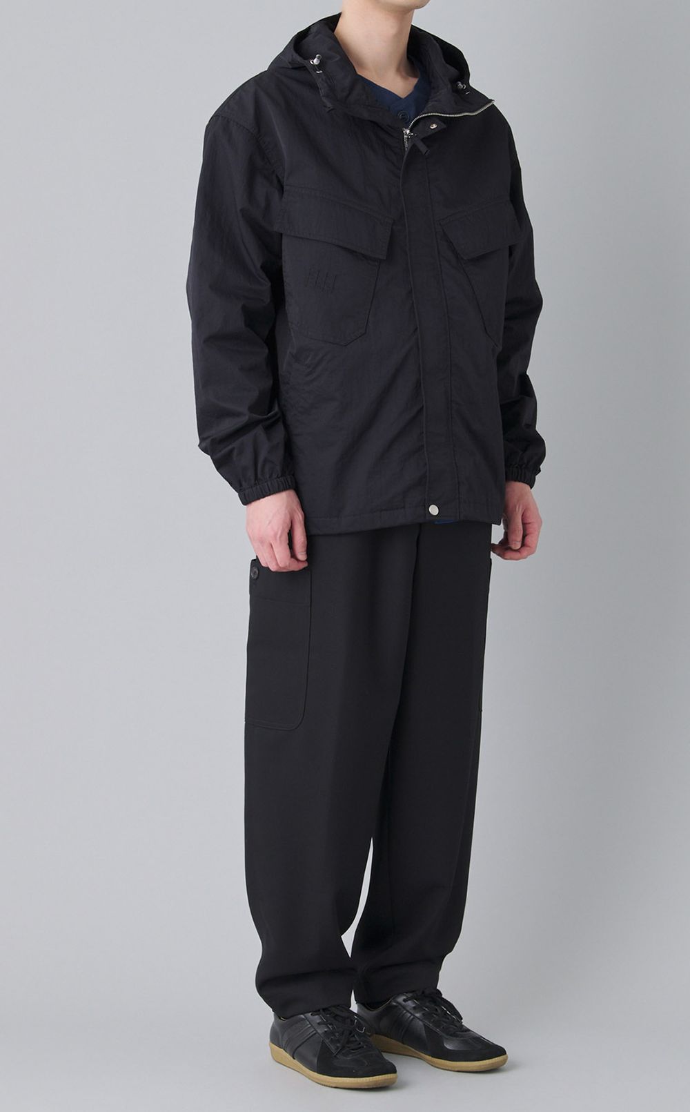 ボケフラワーウインドブレーカー