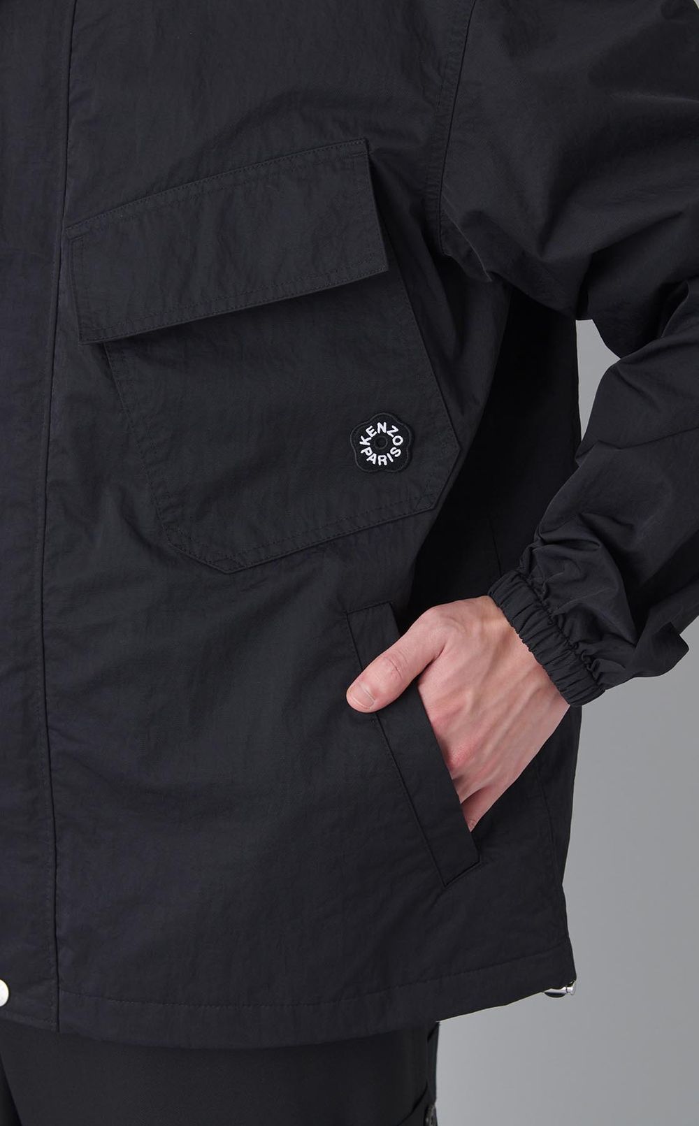 ボケフラワーウインドブレーカー