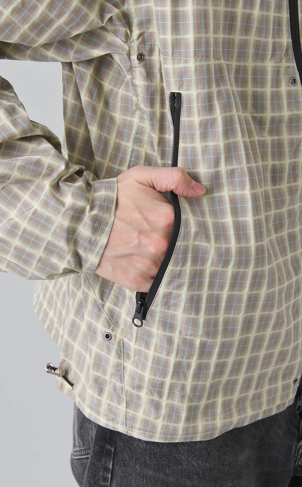 リップストップナイロンブルゾン